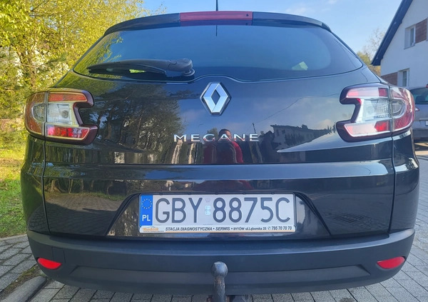 Renault Megane cena 19900 przebieg: 204999, rok produkcji 2010 z Bytów małe 742